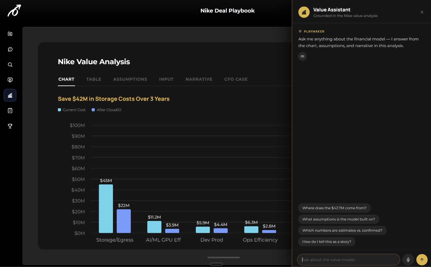 PlaymakerAI screenshot